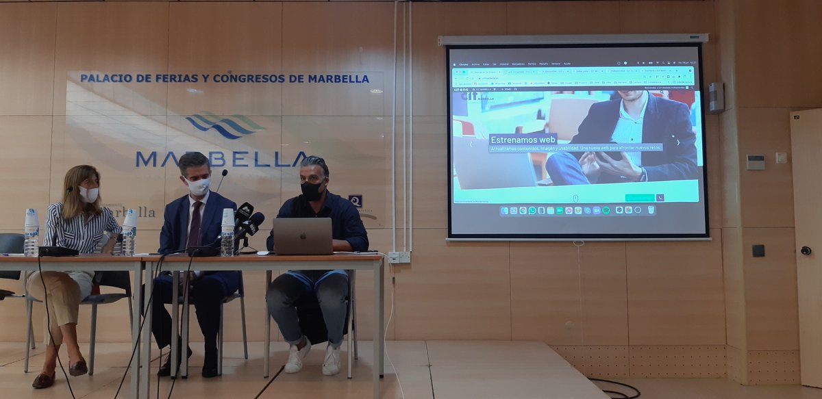 💻 Hoy hemos asistido a la presentación de la nueva web de <a href="/citmarbella/">CIT Marbella</a> 
👏 ¡Enhorabuena por esta apuesta por la #innovación!