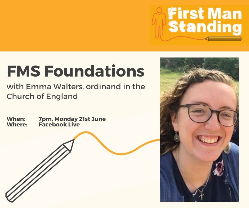 FMS_Restored's tweet photo. Join us for the next part in our FMS Foundations series this Monday. Gaz will be interviewing @emmaewalters about how men can be allies to women, speaking up where they see violence and sexism. https://t.co/arrr9tPYgt