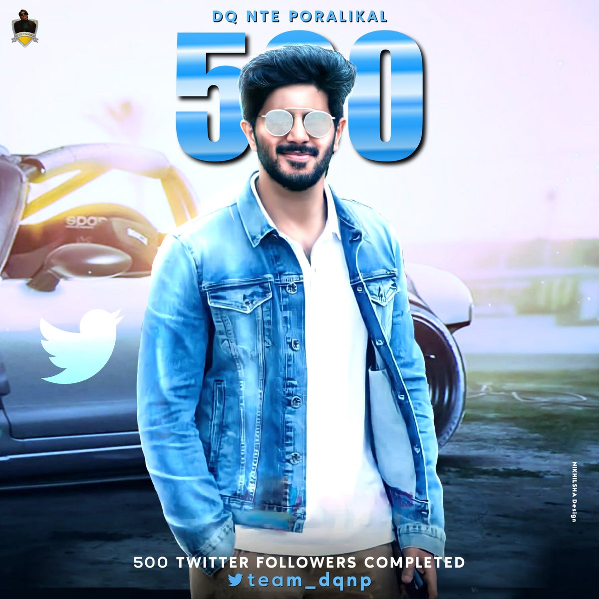 teamdqnp's tweet photo. Finally We Made 500 Followers !! 😍

Thank You All For The Support &amp; Keep Supporting ❤️

@dulQuer #DulquerSalmaan #DulquerBirthdayFest https://t.co/QkwHE9Ucqh