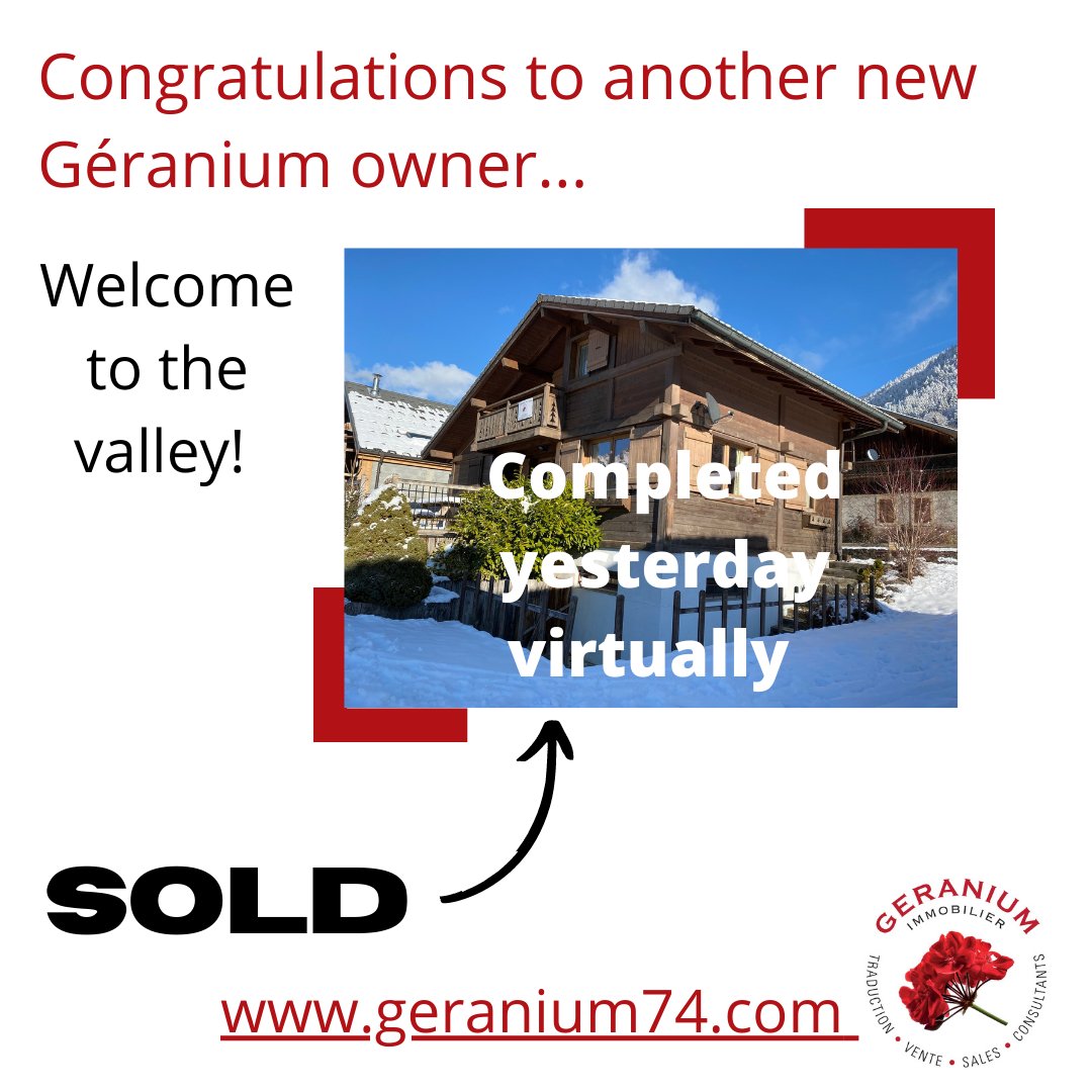 geranium74's tweet image. Congratulations to another new Géranium owner! Welcome to the valley. #lovemorzine #morzinehomes #stjeandaulps #lebiot