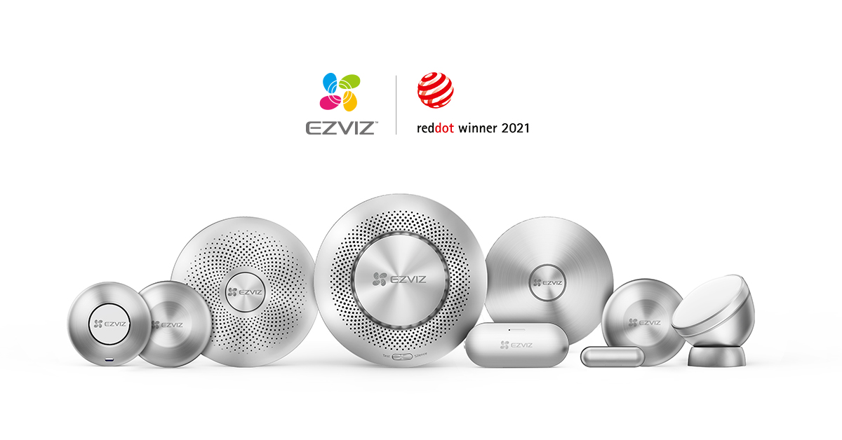 EZVIZ_Global's tweet photo. 🔴RED DOT AWARD🔴
We have TWO reasons to celebrate:
EZVIZ Smart Home Sensor Kit &amp; Smart Door Lock received the 2021 Red Dot Award of Product Design!

#reddotwinner #productdesign #reddot #reddot2021 #reddotaward #reddotaward2021 #reddotwinner2021
@reddotaward_productdesign https://t.co/W2dedKt5f3
