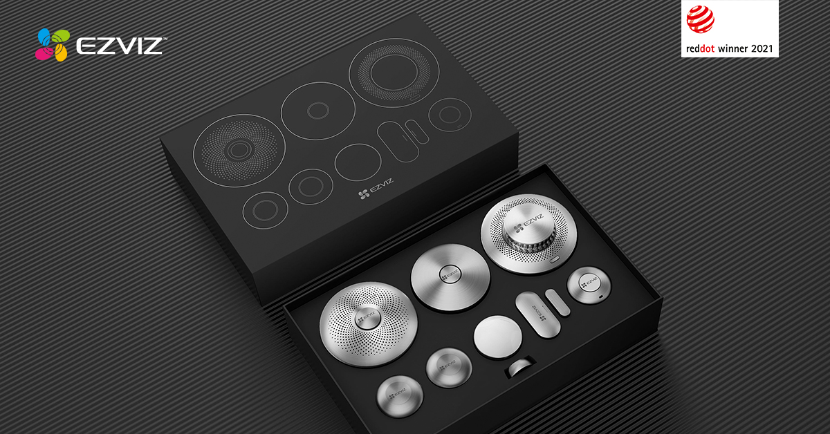 EZVIZ_Global's tweet photo. 🔴RED DOT AWARD🔴
We have TWO reasons to celebrate:
EZVIZ Smart Home Sensor Kit &amp; Smart Door Lock received the 2021 Red Dot Award of Product Design!

#reddotwinner #productdesign #reddot #reddot2021 #reddotaward #reddotaward2021 #reddotwinner2021
@reddotaward_productdesign https://t.co/W2dedKt5f3