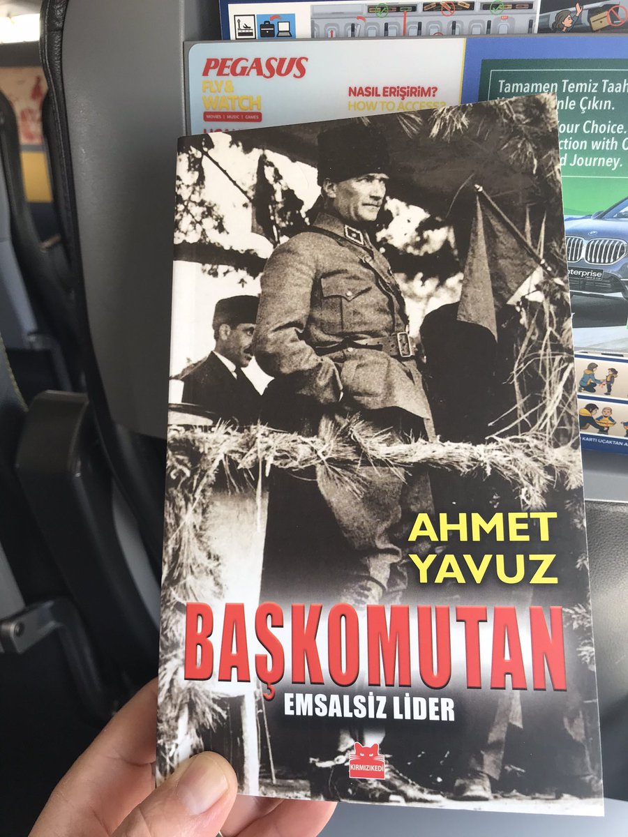 Bu yolculuk bu kitapla çekilir. Henüz okumadım ama yine de tavsiye ederim çünkü onu <a href="/yvzah/">Ahmet YAVUZ</a> katıksız bir Mustafa Kemal’in askeri yazdı❤️🙏