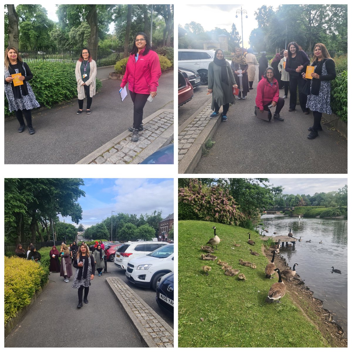 CHAI_Project's tweet photo. Fab start - relaunching our @Greenhill_HT "CHAI Wellbeing Walking Group" Brilliant turn out, supported by Biya Psychological therapist- #HealthyMinds teaching us #mindfulness walking techniques, Yasmin Toor &amp; @NoreenKhan12 motivating &amp; inspiring. #CHAIgetFit #SocialDistancing https://t.co/GdY7gRSxvg