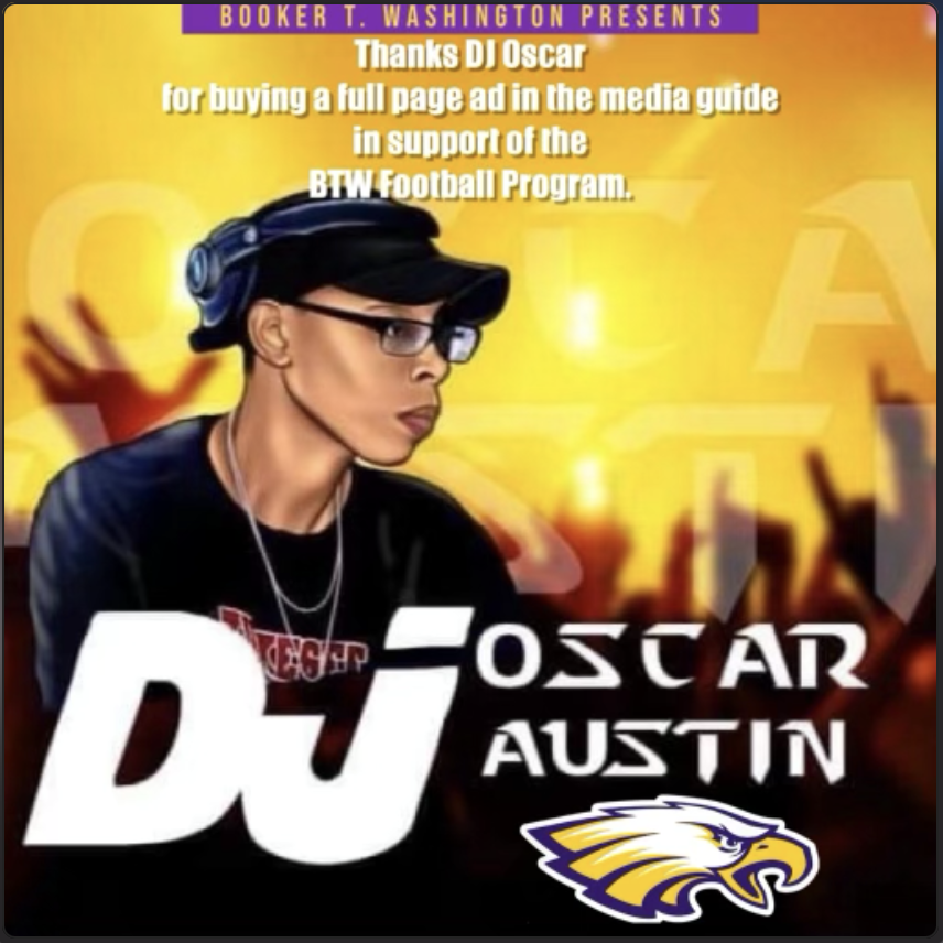FootballBtw's tweet photo. Thanks DJ Oscar Austin For Your Support!!! @FootballBtw @CoachLAoneal12
#NEWDAY #EagleNation #MaconPride https://t.co/07hWBsGYqw