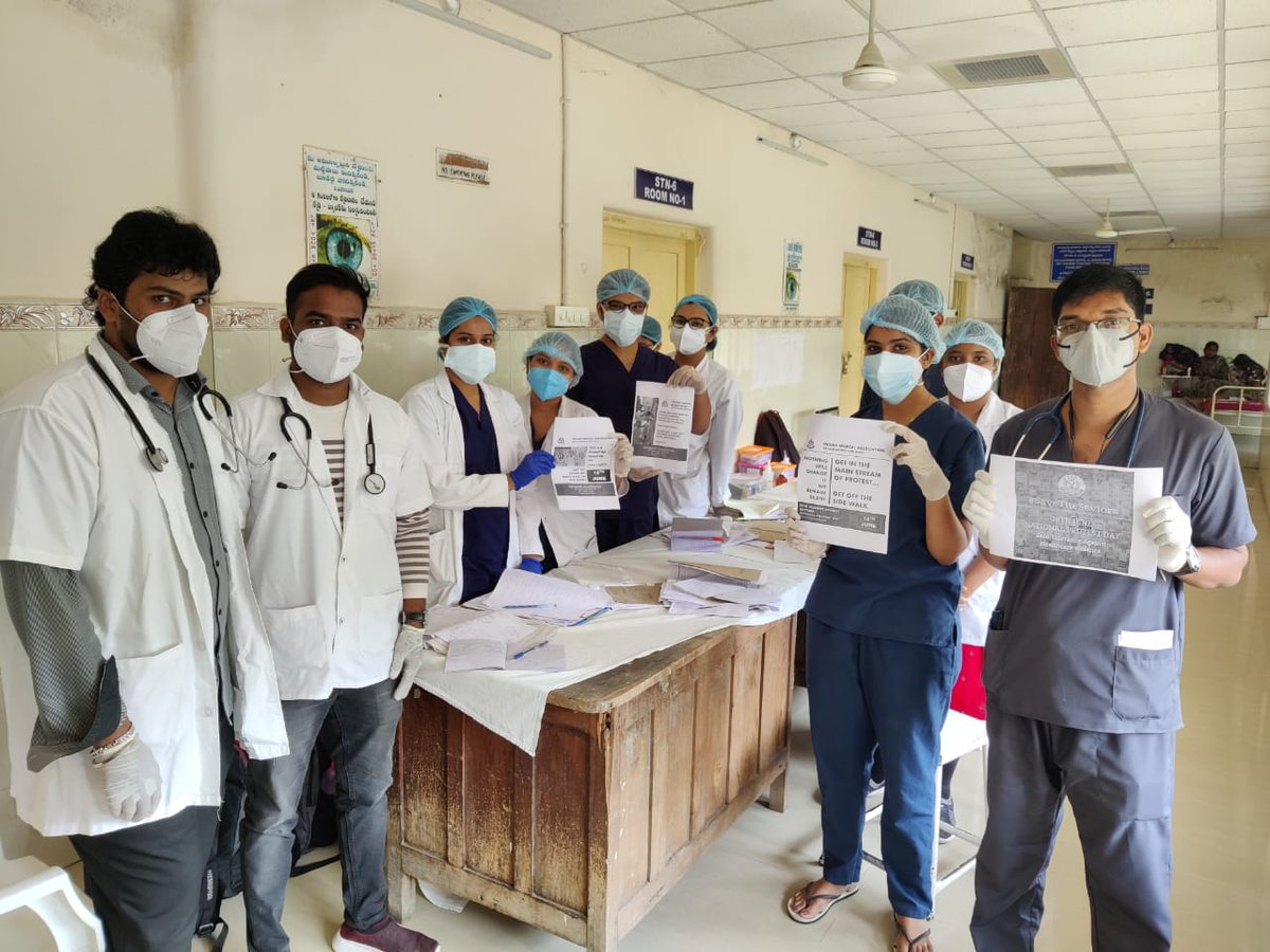 imamsntelangana's tweet photo. Break the silence against violence ! 
Protest by TJUDA at Osmania General Hospital (TS)
We stand in solidarity against violence on doctors.
#SaveTheSaviours 
@IMAIndiaOrg @imajdnnational 
@HqsMsn https://t.co/xlGphQvmO8