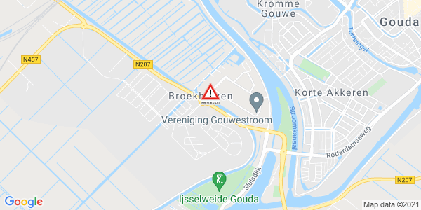 Melding ongeval Gouwestroom