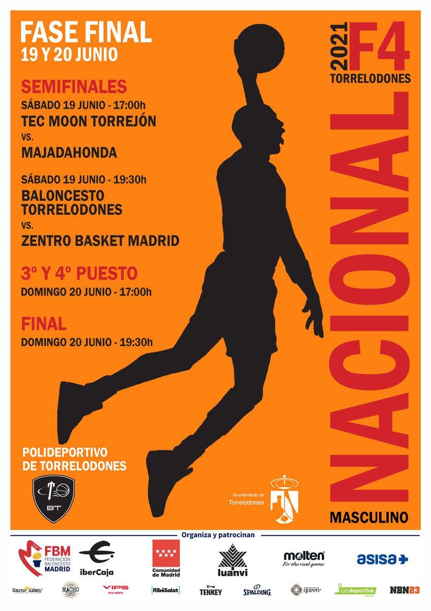  Baloncesto Torrelodones jugará la Final Four de 1ª Nacional masculina en Torrelodones