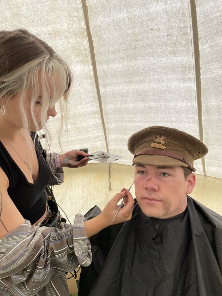 Soldier 5 from #InSoldiersClothes

Dress &amp; make-up 🖌