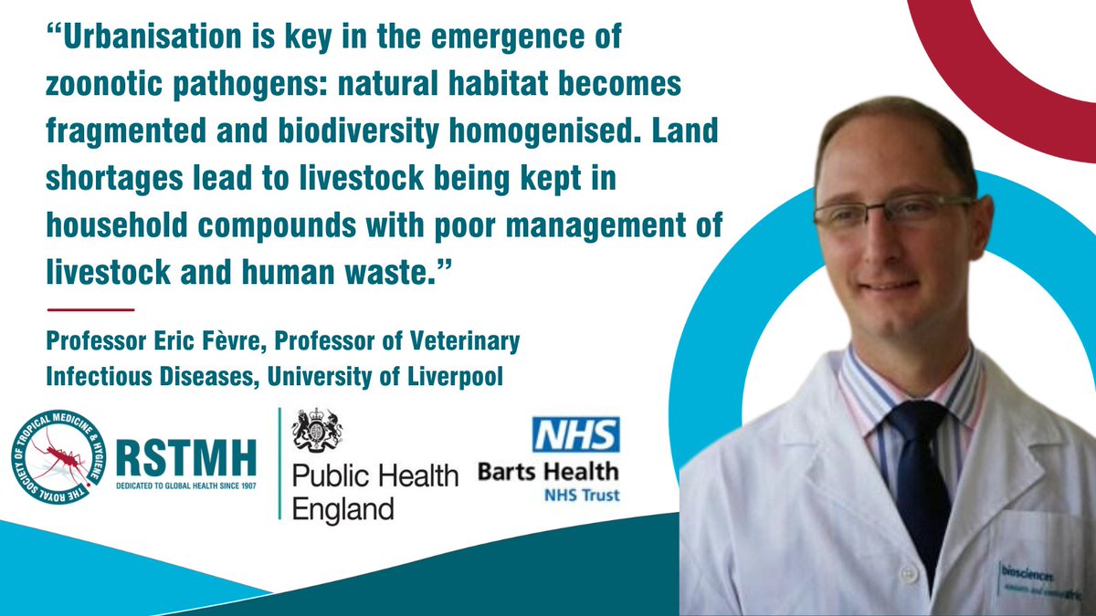 Royal Society of Tropical Medicine and Hygiene (@rstmh) on Twitter photo 🗣️ <a href="/ericfevre/">Prof Eric Fevre</a>, Prof of Veterinary Infectious Diseases <a href="/LivUni_IVES/">Inst of Infection Veterinary & Ecological Sciences</a> and @ilri, speaking at #Topics in Infection on #OneHealth.
@PHE_uk <a href="/QMULBartsTheLon/">Barts and The London, Queen Mary</a> 🗣️ <a href="/ericfevre/">Prof Eric Fevre</a>, Prof of Veterinary Infectious Diseases <a href="/LivUni_IVES/">Inst of Infection Veterinary & Ecological Sciences</a> and @ilri, speaking at #Topics in Infection on #OneHealth.
@PHE_uk <a href="/QMULBartsTheLon/">Barts and The London, Queen Mary</a>