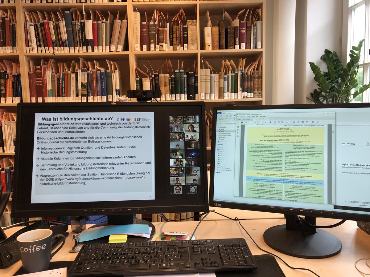 Es geht in den Nachmittag: „Digital Turn und Historische Bildungsforschung“ 🧑‍💻👩‍💻👨‍💻 #histed #digihbf