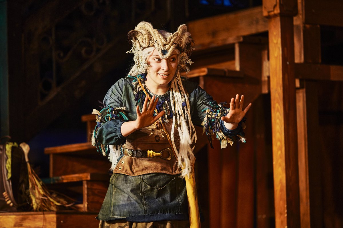 Opening night Montana Shakespeare in the Parks #Cymbeline. Congratulations! FABULOUS costumes! ⁦<a href="/GretchenMinton9/">Gretchen Minton</a>⁩ ⁦<a href="/ecocymbeline/">ecocymbeline</a>⁩