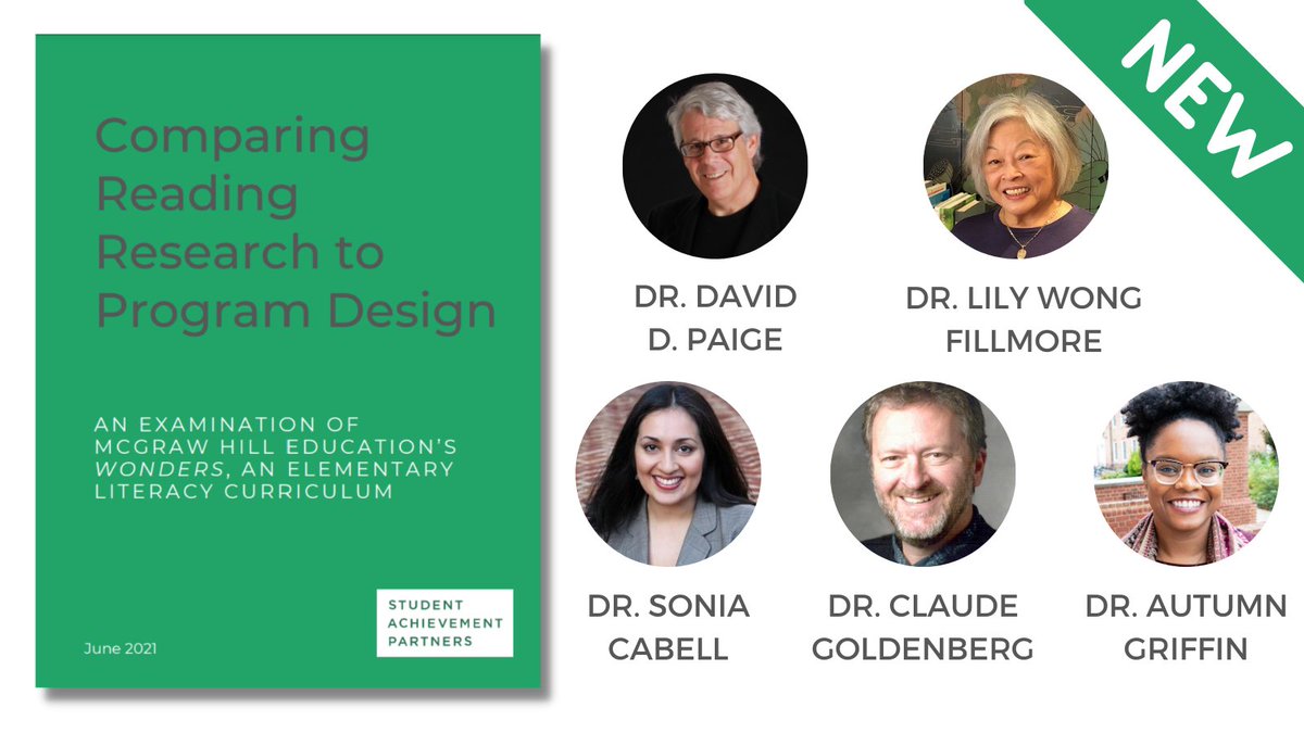 Are you a 2017 Wonders user? Check out this *new* report for what 6 literacy experts had to say about how these instructional materials compare to research, including a clear summary of strengths and weaknesses. bit.ly/3zjlHAY #elachat