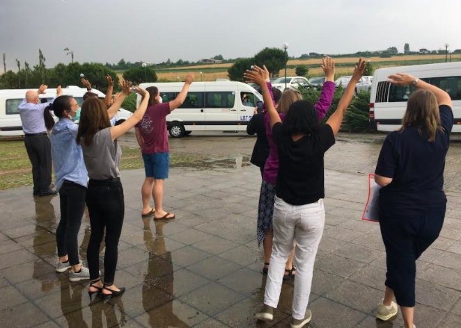 Last day after a long and challenging year <a href="/IICS1911/">IICS</a>. Nevertheless, the community got through it successfully! Water balloons, picnics, assemblies, and the goodbye wave in the rain! So grateful for being part of the #iicscommunity these past 3 years. Best to all Dolphins!
