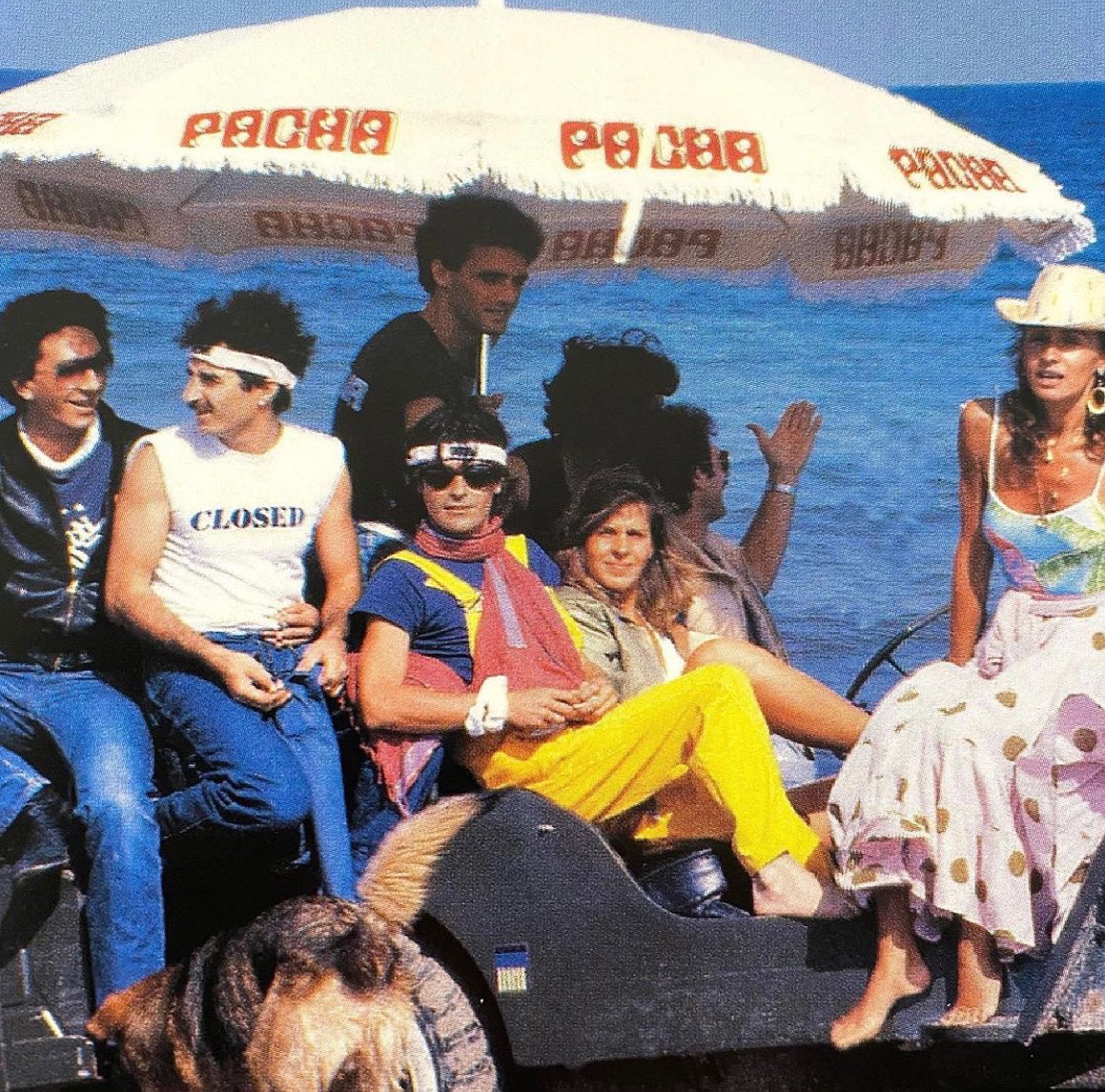 pacha's tweet photo. 🍒 Pacha vibes in the 80’s at Talamanca Beach. What are your favorite Ibiza memories?

📷 @dj_tristan_1210

#baleares #balearics #ibiza #pacha #pachalove #pachaforever #pacha2004  #pachaibiza #ibiza2004 #vintagepacha #vintageibiza https://t.co/yqTfPuVz74
