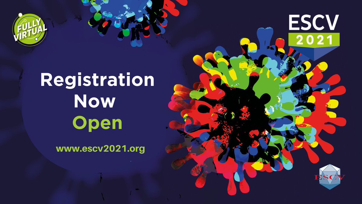 Registration for #ESCV2021 is now open!

 #ESCV2021 will host a unique faculty of excellent speakers and internationally renowned experts, who will focus on the latest breakthroughs in #clinicalvirology. Grab your seat today! ow.ly/9PMC50FdkTD