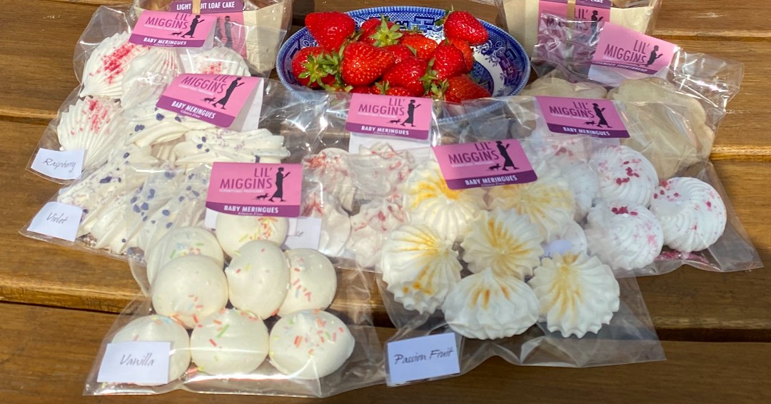 Our Baby meringues ready for delivery to Sharrington Strawberries 
&amp; Rising Lodge Farm Shop ,  Just add Strawberries and Cream 

#sharringtonstrawberries #Strawberries #jam #jammaking #glutenfree #feastnorfolk #proudlynorfolk #meringue