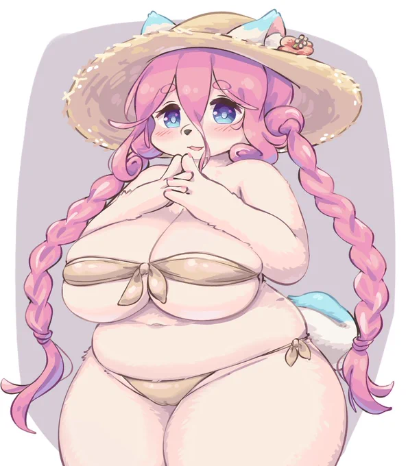 摸 