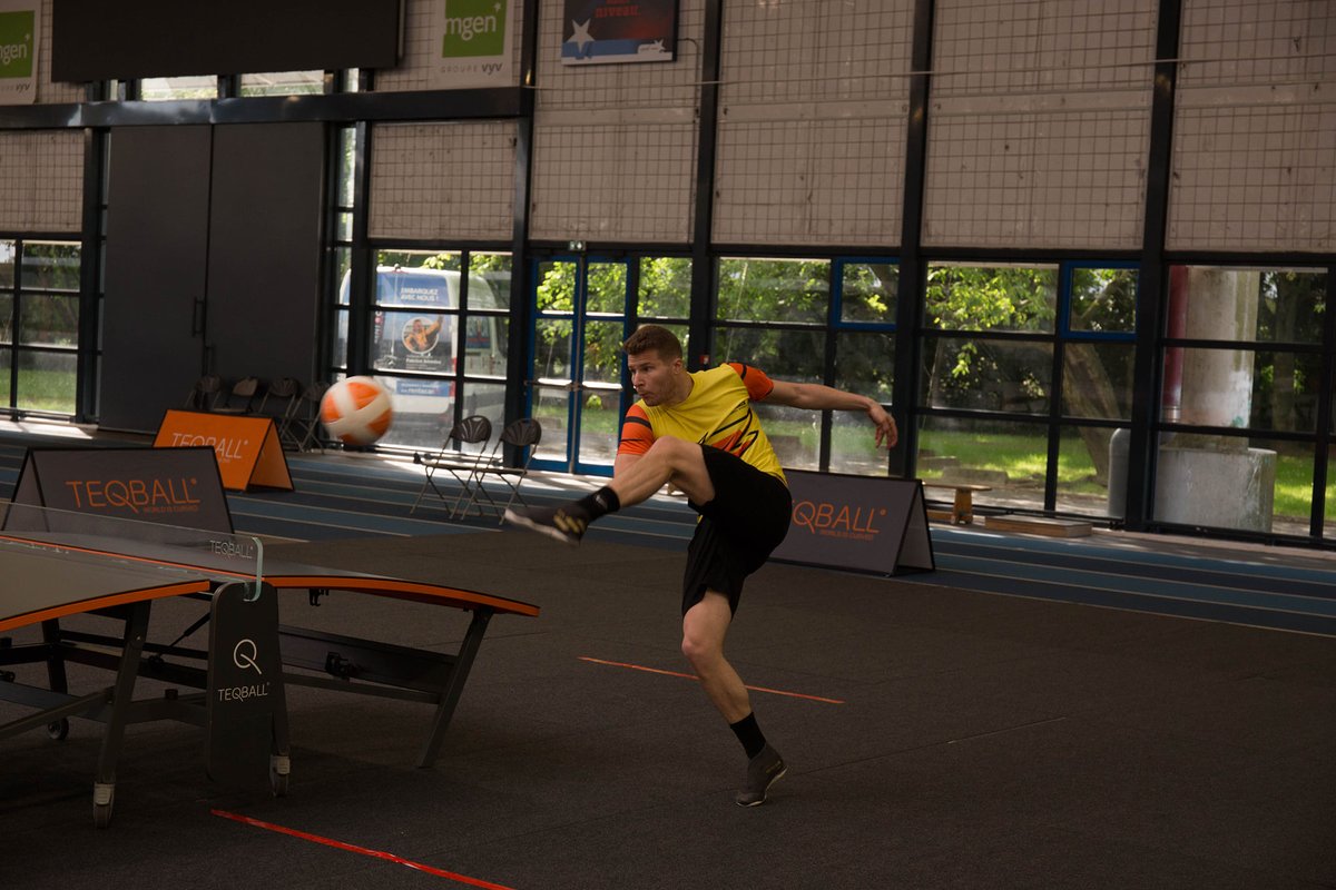 hunteqball's tweet photo. Eaubonne Challenger Cup 🏆🇫🇷

French conquest...💪🔥
.
.
.
#HunTeq #Teqball #Fiteq #FNTEQ #EaubonneChallengerCup #JoinTheTeqers https://t.co/w0UYfZFOKl