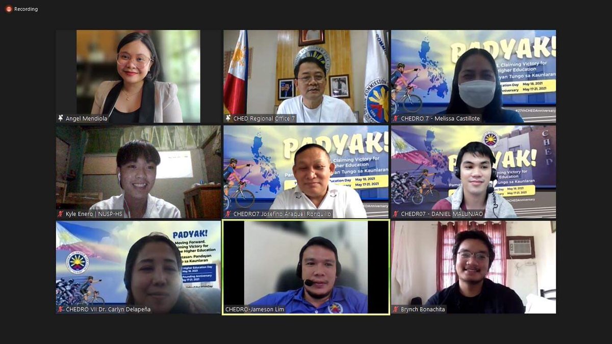 CEGPCebu's tweet photo. LOOK: Led by NUSP Cebu, representatives from CEGP Cebu, Kabataan Partylist Cebu, and other student formations lobbied for a P10,000 student aid in a dialogue with the CHED-7 earlier today, June 18.

1/6

#LigtasNaBalikEskwelaNow
#P10KStudentAidNow
#NoStudentLeftBehind https://t.co/6Q63RlD5kA