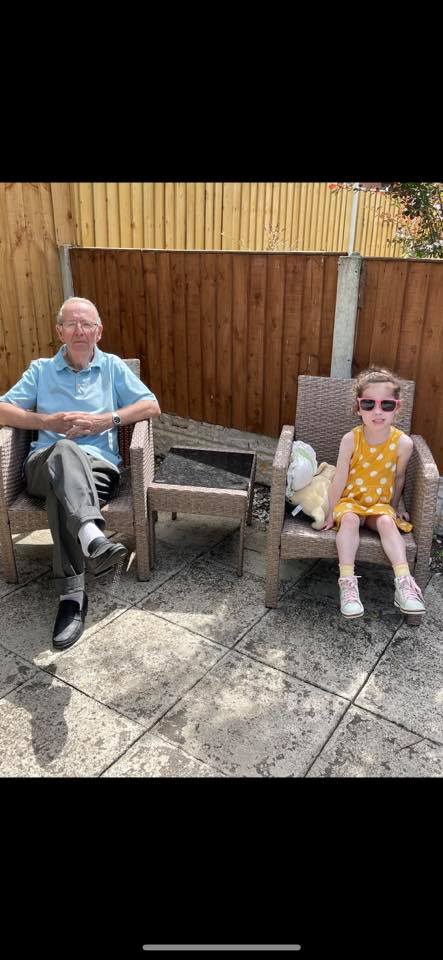 We think Claire House dads are superheroes, playing dad, carer &amp; doctor to their seriously ill children &amp; Lola would agree! 🦸🦸🦸

Lola loves days at the farm with her dad Luke &amp; spending time with her great grandad.

We hope our Claire House dads have the best #FathersDay💚💚💚