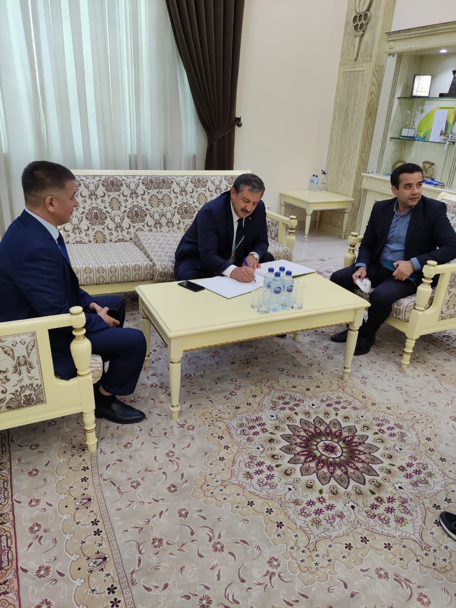 Federasyon Başkanımız Sayın Salim KAYICI, Özbekistan Milli Olimpiyat Komitesini Ziyaret Etti. kickboks.gov.tr/2404-federasyo…