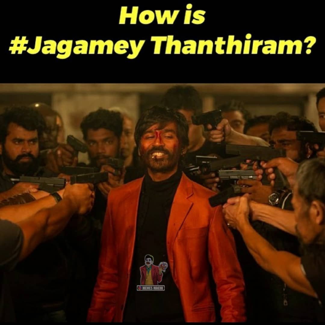 ElumbanFC's tweet photo. Sollitu Ponga 😂

#JagameThandiram #ElumbanFC https://t.co/svYTAjTdvJ
