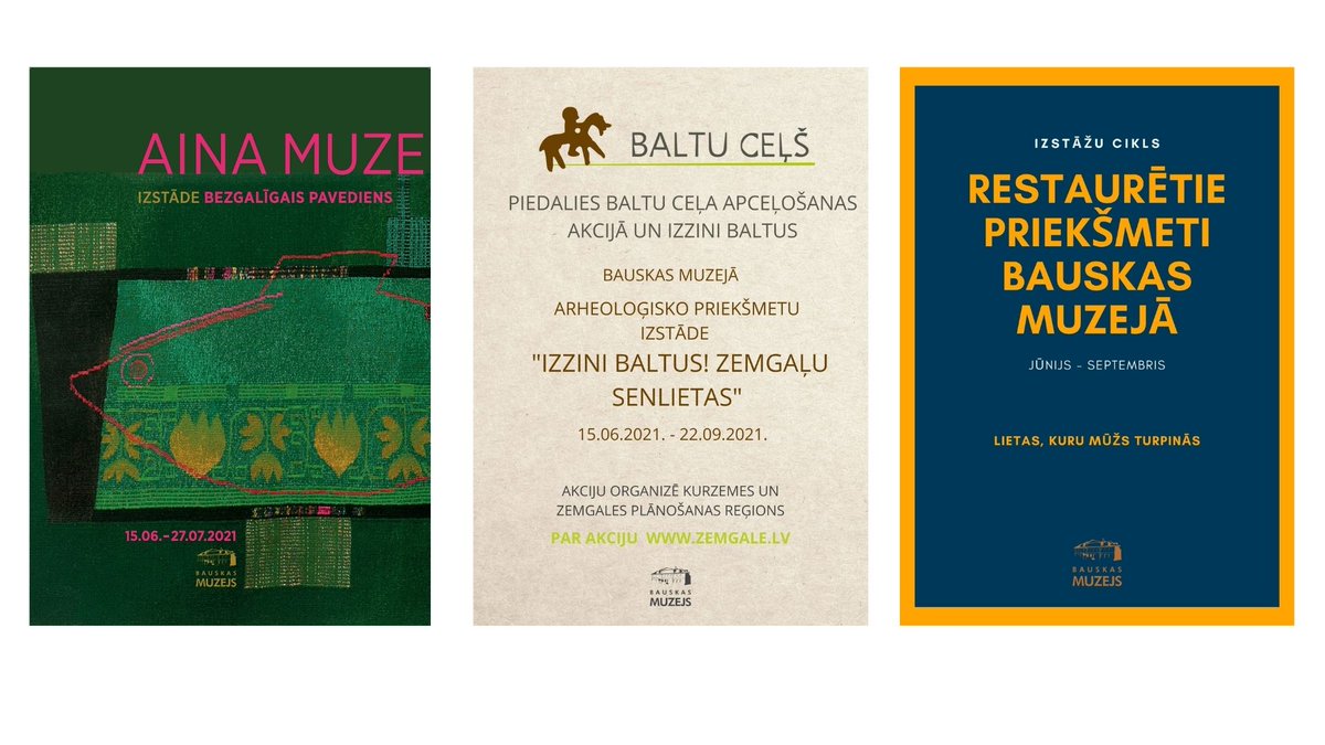 Brīvdienās gaidām Jūs Bauskas muzejā!
bauskasmuzejs.lv/i?id=9