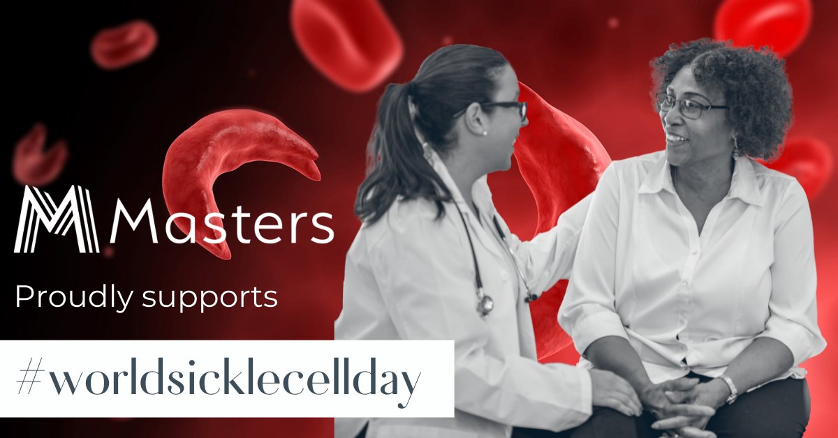 Masters_SP's tweet photo. Masters is proud to support #wordlsicklecellday and help raise awareness, because so many patients suffering from diseases such as sickle cell disorder do not have access to the medicine they need, and we believe this has to change. #WorldSickleCellDay https://t.co/jt0IFjKpQM