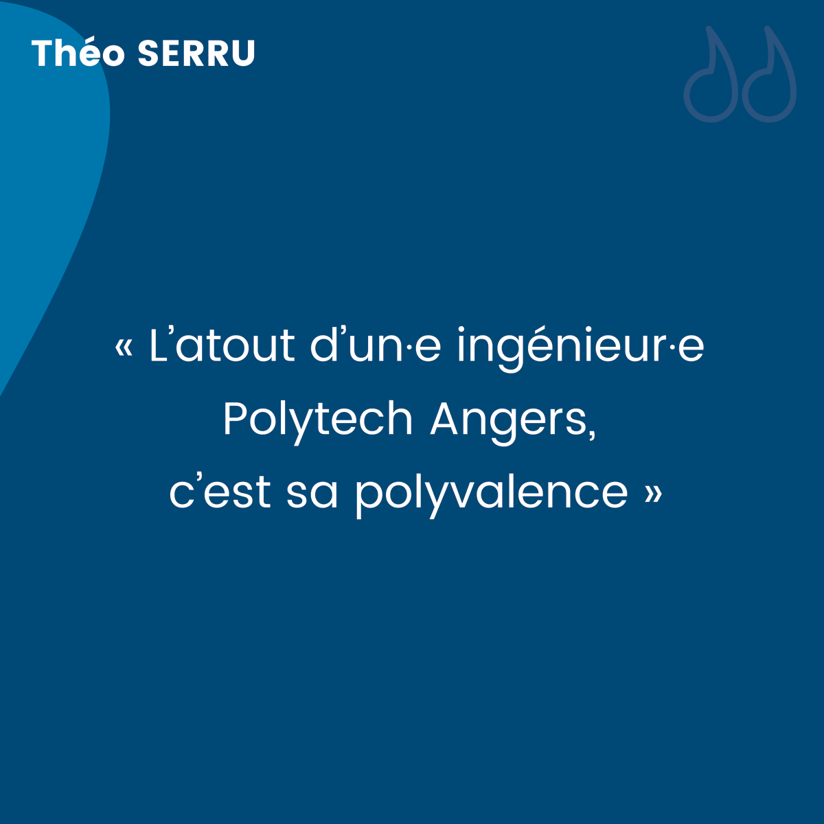 Polytech_Angers's tweet photo. 🔦 Lumière sur les Alumni de Polytech Angers
👤 Théo Serru
🎓 Diplômé 2020 en Qualité Innovation Fiabilité
💼 Thèse sur la cyber-sécurité et la sûreté de fonctionnement
⬇️ Voir son témoignage vidéo ⬇️
https://t.co/t1sGT8Wt1l
#ingénieur #alumni #espritdecole @PolytechAlumni https://t.co/1zUhi0Jwc4