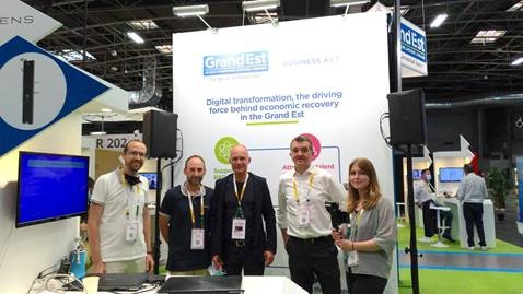 regiongrandest's tweet image. .@SyslorAR et @InMan_ : 2️⃣ solutions labellisées par la fondation @solarimpulse sont présentes à @VivaTech sur le stand de la Région #GrandEst (Hall 1 - Stand k32) jusqu'à demain
➡️ Faire connaître les solutions rentables du #GrandEst en faveur de la #TransitionEcologique 👍🏼