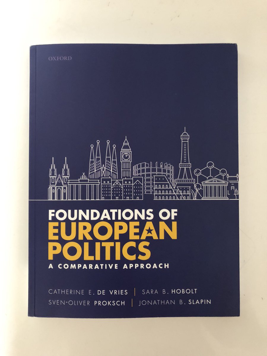 Pit Rieger (@pitrieger) on Twitter photo Just got my copy of Foundations of European Politics by @CatherineDVries <a href="/sarahobolt/">Sara Hobolt</a> <a href="/so_proksch/">Sven-Oliver Proksch</a> @jbslapin! I had the honor of contributing figures and wrangling with LaTeX code. Thanks for sending me a copy, it‘s so great to finally see it in print! Just got my copy of Foundations of European Politics by @CatherineDVries <a href="/sarahobolt/">Sara Hobolt</a> <a href="/so_proksch/">Sven-Oliver Proksch</a> @jbslapin! I had the honor of contributing figures and wrangling with LaTeX code. Thanks for sending me a copy, it‘s so great to finally see it in print!