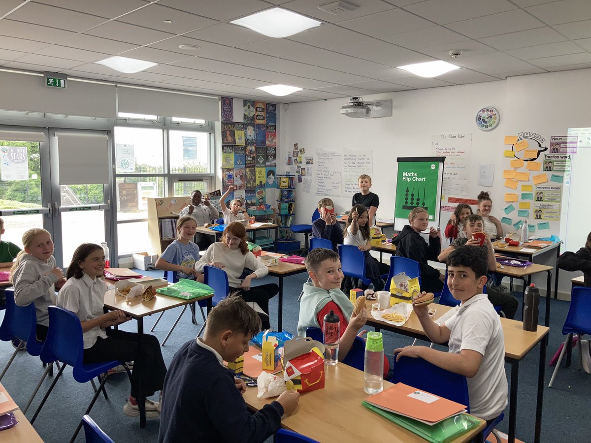 WCPSc2021's tweet photo. Not only have we completed SATS week, we’ve smashed it!!! ⭐️ Y6 are celebrating with a McDs lunch today! #welldoneY6 #SATscompleted @McDonaldsUK https://t.co/D3JWMGHhtM