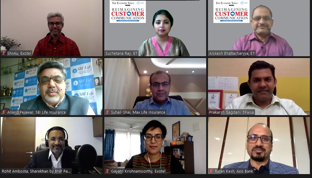 ET-<a href="/Exotel/">Exotel</a> webinar brought together top leaders from BFSI sector who debated on how the segment was fastest to adapt to demands of pandemic. They stressed upon understanding the needs of customer&amp;provide a personalised experience apart from keeping open all communication channels