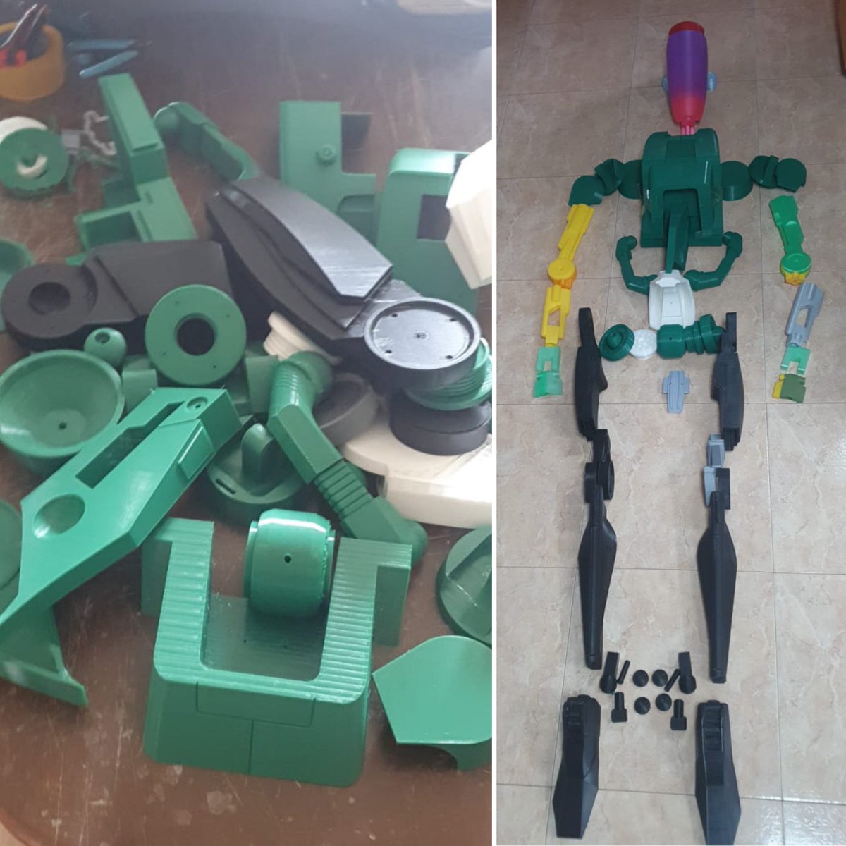 astromechspain's tweet photo. Otro proyecto más de nuestro compañero Selu. Piezas impresas y presentadas… ya “solo” falta lijar y pintar💪🏻💪🏻

#astromechspain #behappyandbuildroids #astromech #starwars #starwarsdroids #droids #starwars #starwarsfans #battledroid https://t.co/Mw47MMCHOt