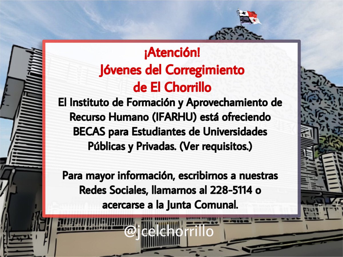 jcelchorrillo's tweet photo. Recuerde que se debe cumplir con todos los requisitos publicados en este post y luego acercarse a la Junta Comunal, llamarnos al 228-5114 o escribirnos para mayor información.

#SeguimosTrabajando https://t.co/4ALcEmhrBZ