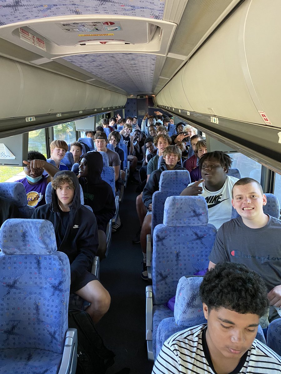 On our way to team camp, 2 years in the making!!!!! Riding in style!!! <a href="/GoJacksFB/">SDSU Football</a> <a href="/Coach_Bergy/">Brian Bergstrom</a>