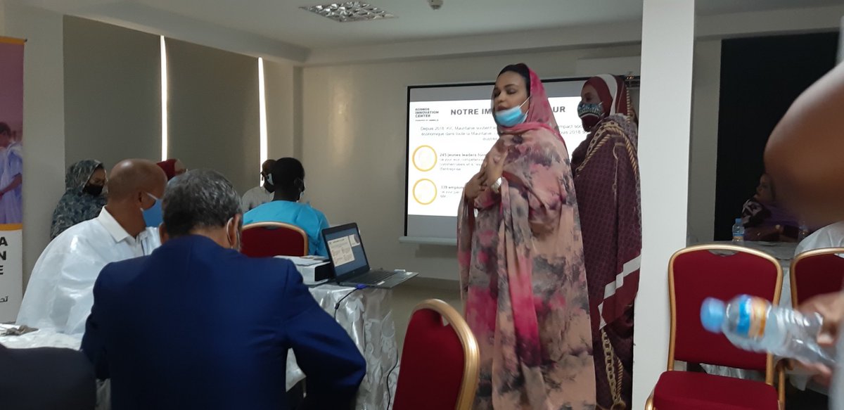 Tabarinaprada's tweet photo. Ce 17 juin 2021 à eu lieu le lancement de la compétition Mauritania Innovation Challenge 2021.
@KosmosEnergy a lancé le Mauritania Innovation Challenge, une initiative du Kosmos Innovation Center, depuis 2018 avec pour but d’investir dans l’entreprenariat des jeunes mauritaniens. https://t.co/r8sJ0sWetd