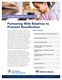 ChildWelfareGov's tweet photo. Placing children with relatives helps to maintain family connections and cultural traditions that can minimize the trauma of family separation and relieve the anxieties that come with traditional foster placements. Learn more. #FamilyFirstFriday https://t.co/gpcBFVuoZK https://t.co/5YzOJIBrbN