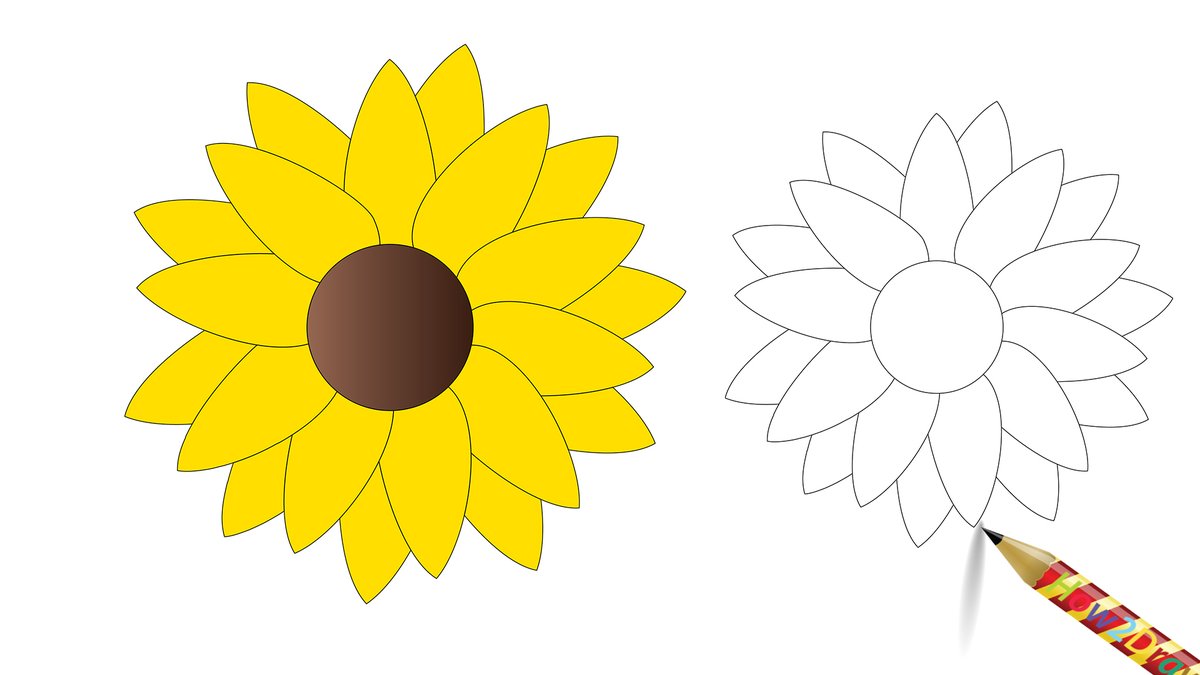 How2DrawEasily's tweet photo. Yellow Daisy Flower Drawing &amp; Coloring
Watch on YT - https://t.co/y9ZPDU8qjH

#drawing #Daisy #flower #coloring https://t.co/uH1HrJJZQT