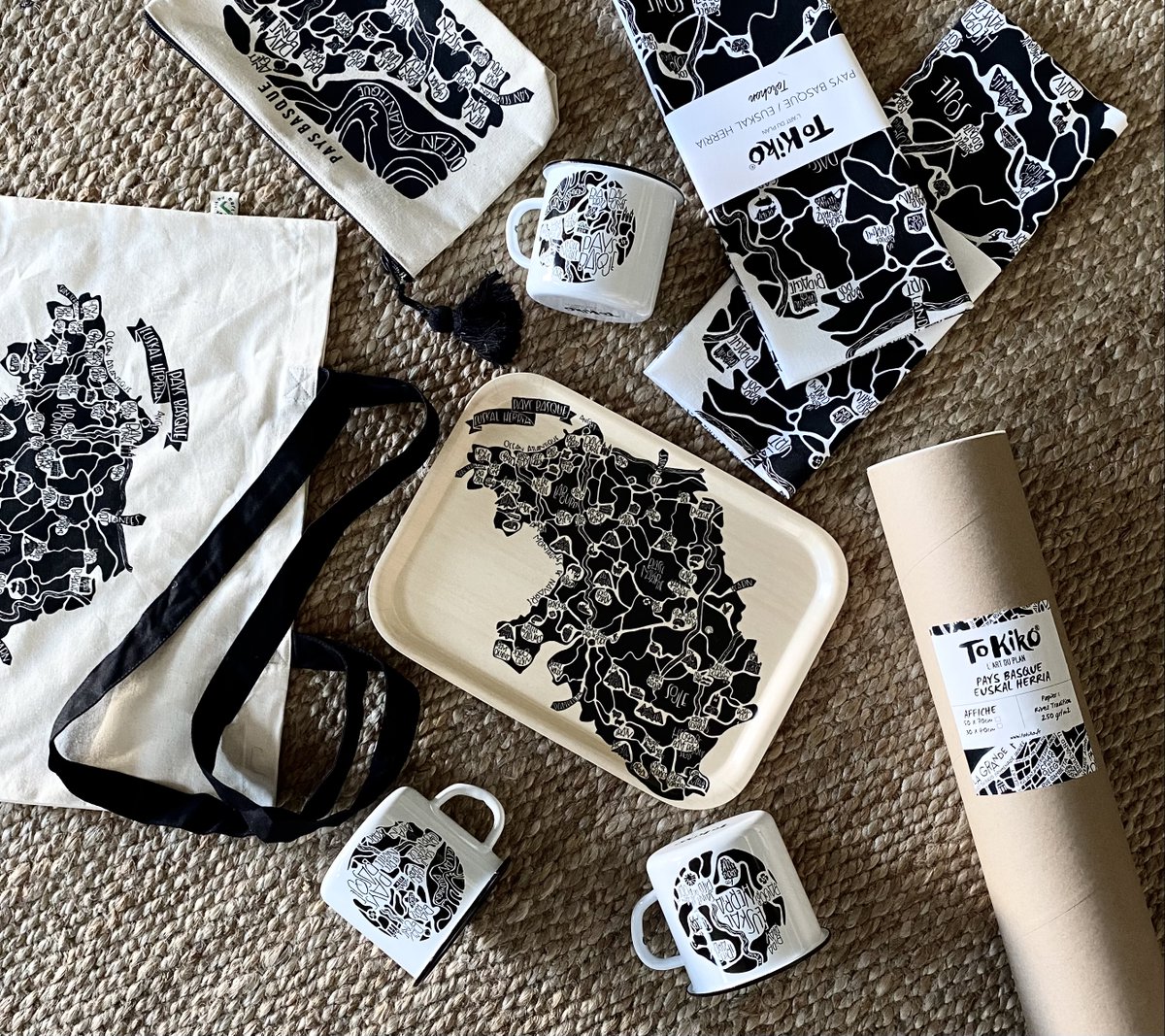 NicoMartinLaRo's tweet image. Ravi de ce partenariat noué avec #Tokiko pour une collection 100% Pays Basque nord, commercialisée exclusivement dans les Offices de Tourisme du territoire (pour l'instant Bayonne, Saint-Jean-de-Luz, Urrugne, Ascain et Espelette), et sur tokiko.fr