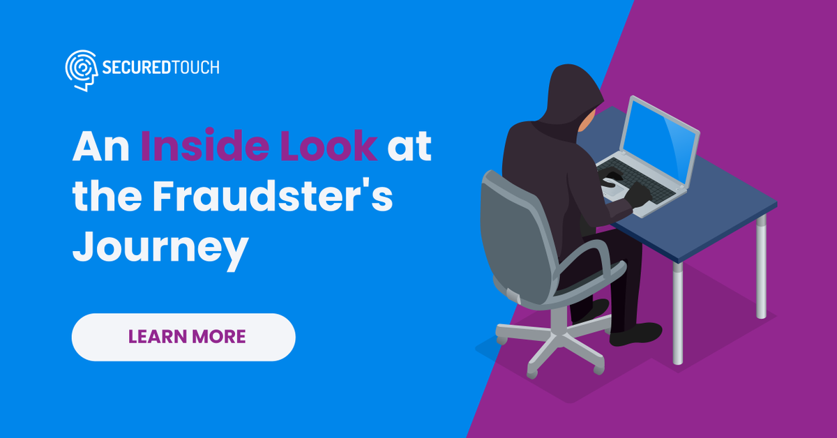 The #fraudster's journey doesn't start at checkout. Learn how to catch fraud before account takeover using Behavioral Biometrics. #accountfraud #accounttakeover #fraudprevention hubs.li/H0Q0sT40