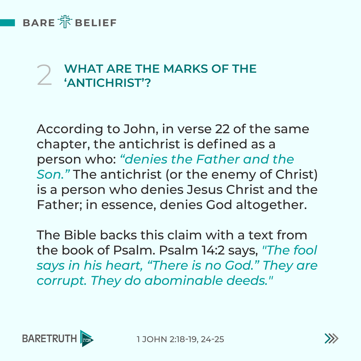 baretruth_org's tweet photo. #BareTruth #BareBelief #1John2 #1John #AntiChrist #AntiChristianity #AntiChristian #ApostleJohn #Expository #ExpositoryWriting #BibleExposition #ExpositoryPreaching #Apostate #Apostasy https://t.co/38gW1nNcjI