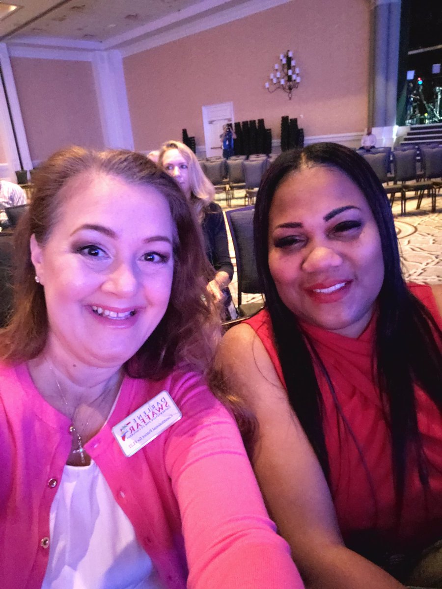 swaffarcongress's tweet photo. Spending Faith and Freedom time with my friend @lavern_spicer at the Road to Majority Conference. 
#TakingBackTheHouse
#LaverneSpicerforCongress
#DarleneSwaffarforCongress https://t.co/TjSIMWOsIT