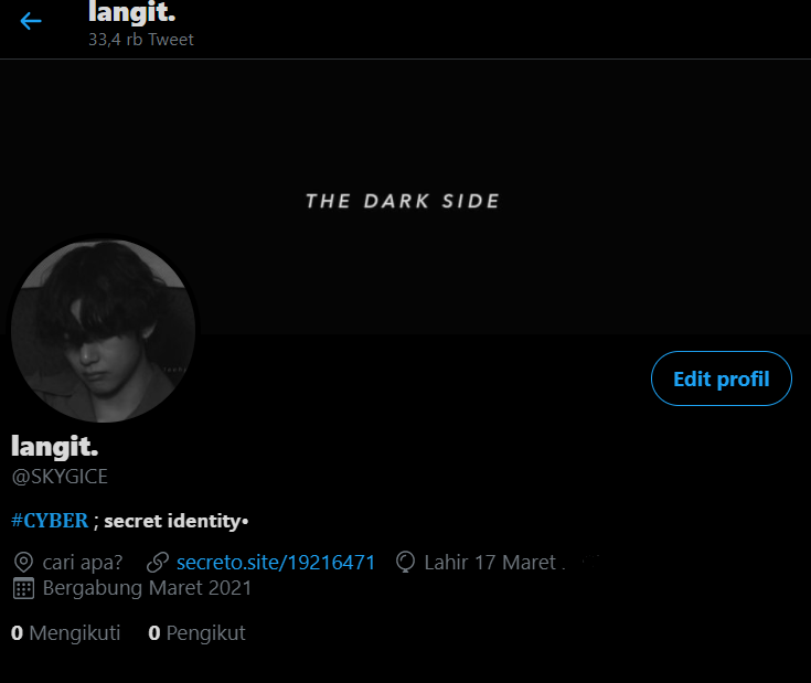 kenal acc dibawah ga? tuh akun lagi di ewe jeki, pindah ke sini dlu. mau cari mutual lama sama yang baru, bantu rt like thanks