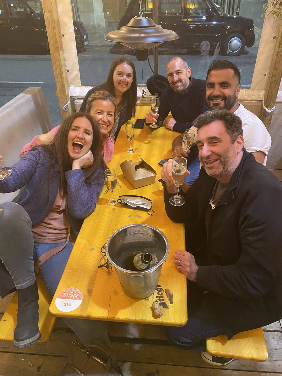 vixster722's tweet image. The moment we heard that we’d won Regulatory Team of the Year again to our various celebrations thereafter! #mla #MLA2021 #manchesterlegal