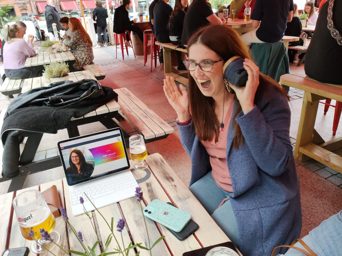 vixster722's tweet image. The moment we heard that we’d won Regulatory Team of the Year again to our various celebrations thereafter! #mla #MLA2021 #manchesterlegal