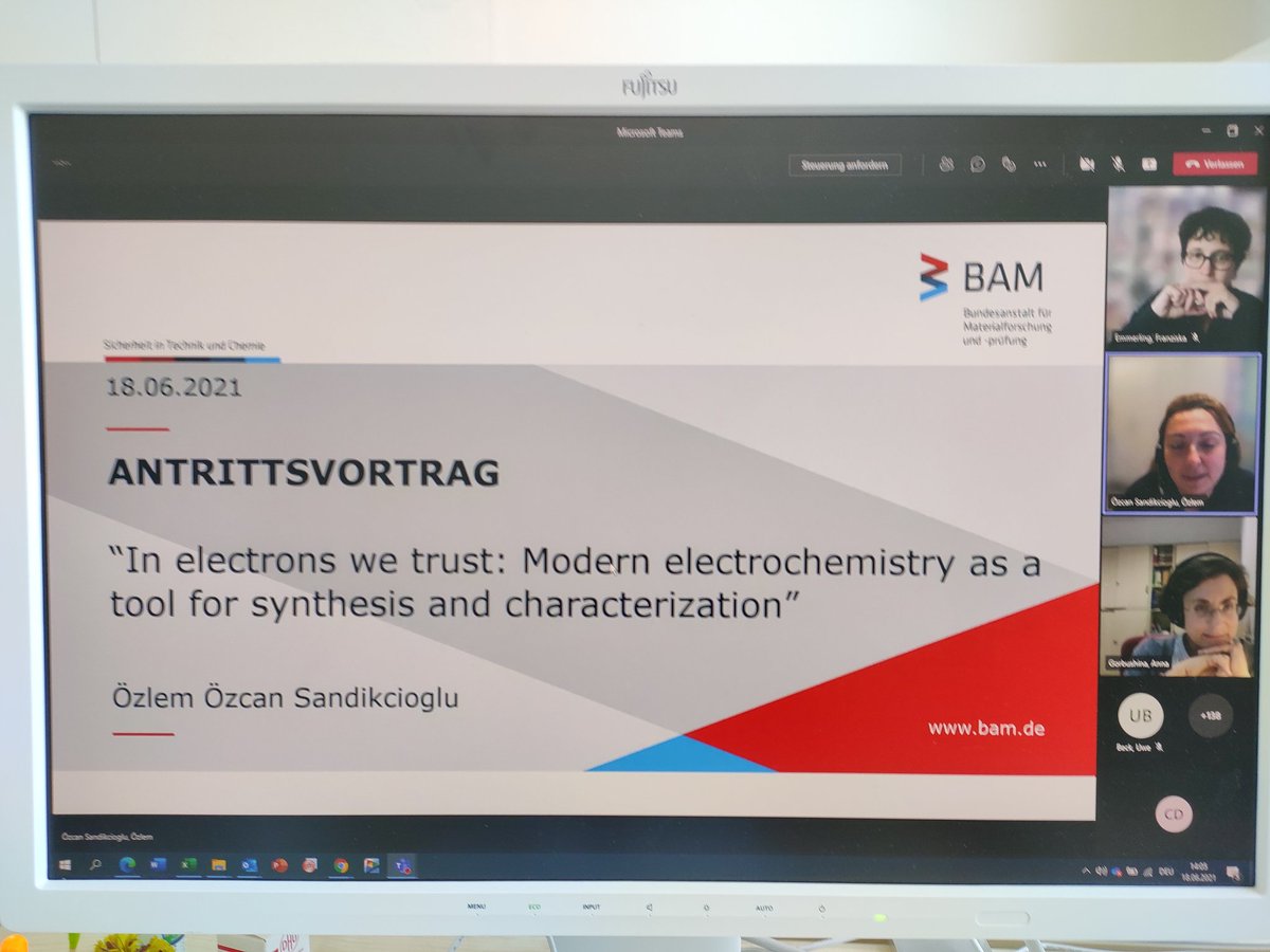 22Chayanika's tweet photo. Thank you @OZcanWORK for such an interesting and engaging talk on Friday summer afternoon with over 100 audiance....BINGO indeed.
#oneBAM #BAMresearch #electrochemistry #corrosion #electrocatalysis https://t.co/dcIEksysWo
