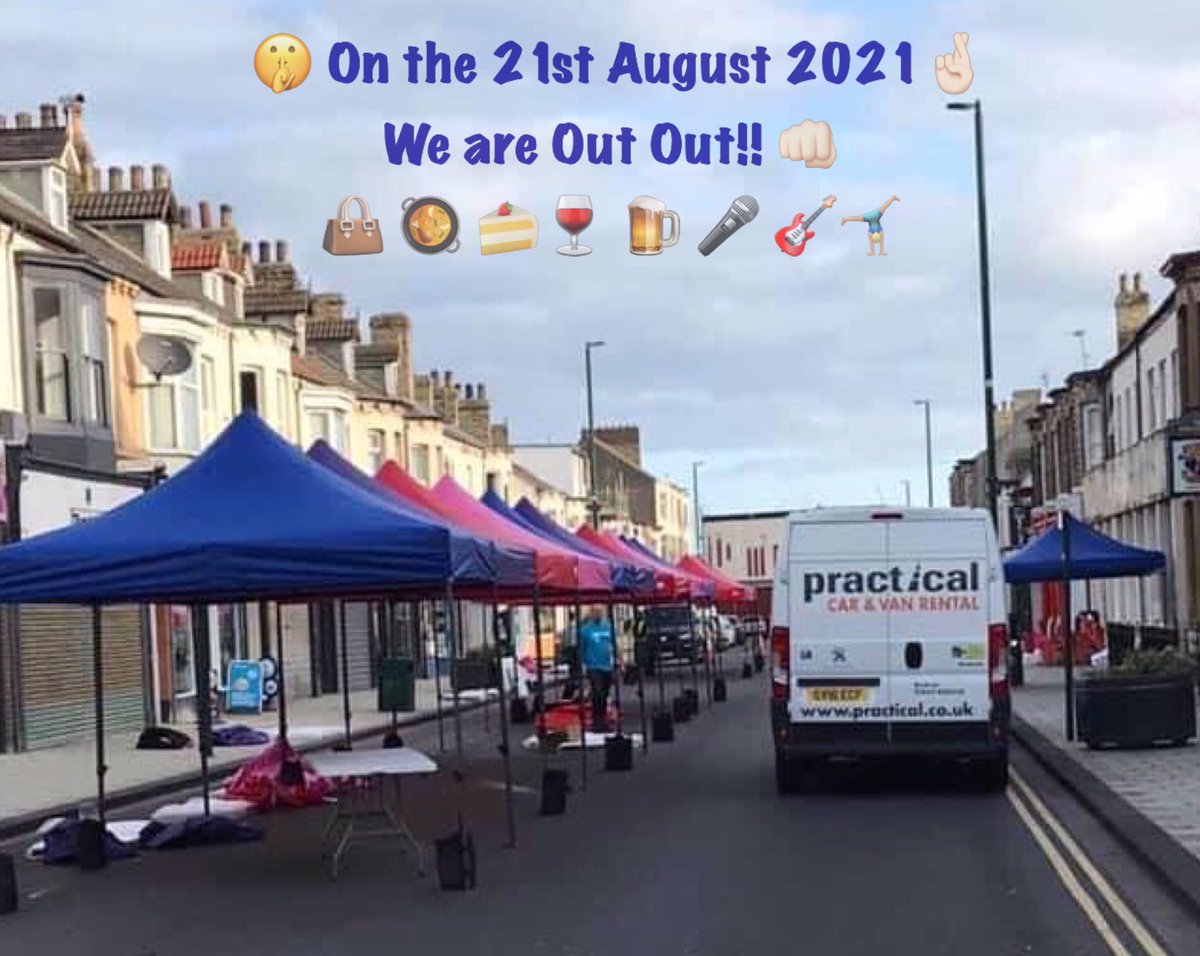 Are you going to be Out Out? 
#Redcar #Alternative #Independent #Market 21/08/21
