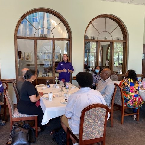 NCCATNews's tweet photo. #NCCAT is honored to host the first @WCU Call Me MiSTER (Mentors Instructing Students Toward Effective Role Models) orientation in Cullowhee today.
More on the program at https://t.co/ttyr3In58p
Thank you @WCUChancellor & @kim_k_winter for being with us today! https://t.co/8yzTDkOdPz